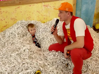 Паперове шоу Агенція свят Смайлиш