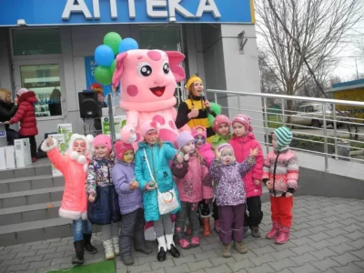 Лунтик і друзі. Аніматори Одеса