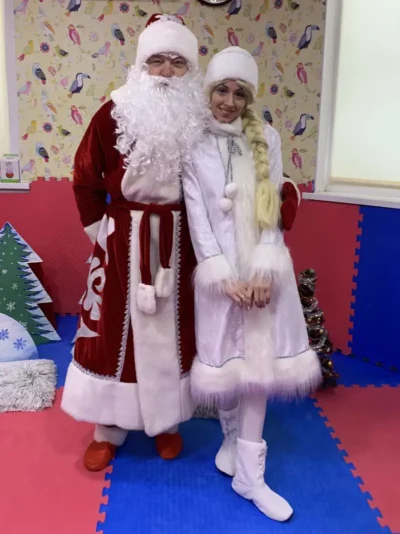 Дід Мороз і Снігуронька