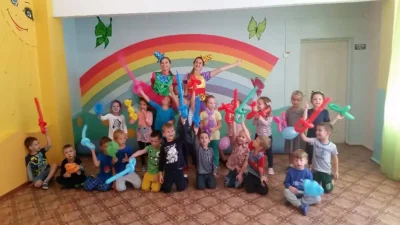 Свято з повітряними кульками